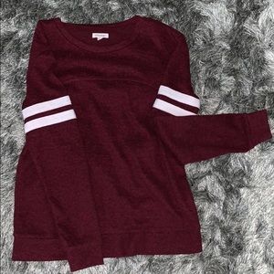 Maroon sweater